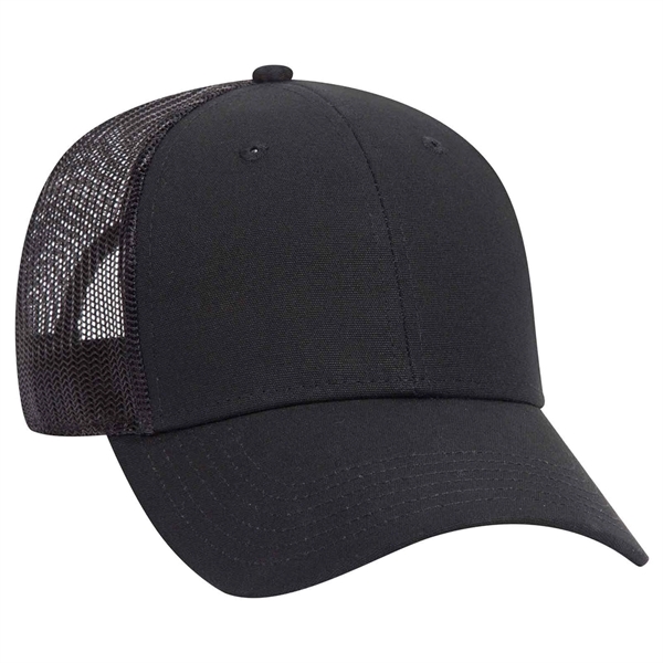 Otto 6 Panel Low Pro Mesh Back Trucker Hat - Otto 6 Panel Low Pro Mesh Back Trucker Hat - Image 4 of 14