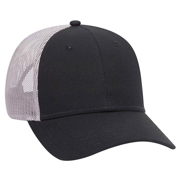 Otto 6 Panel Low Pro Mesh Back Trucker Hat - Otto 6 Panel Low Pro Mesh Back Trucker Hat - Image 10 of 14