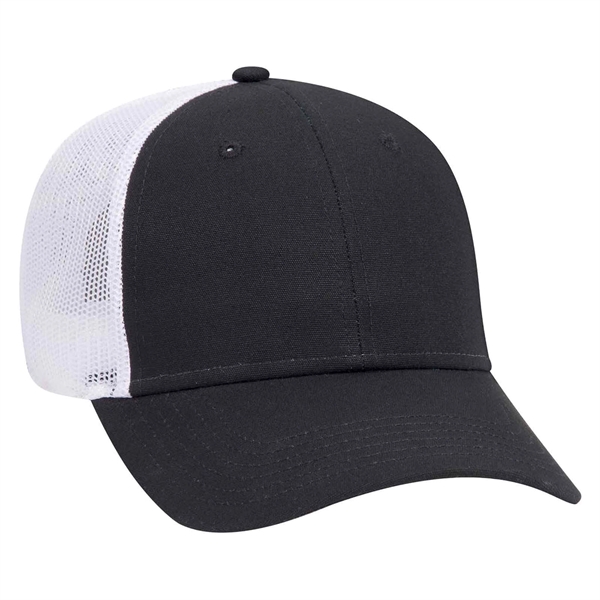 Otto 6 Panel Low Pro Mesh Back Trucker Hat - Otto 6 Panel Low Pro Mesh Back Trucker Hat - Image 11 of 14