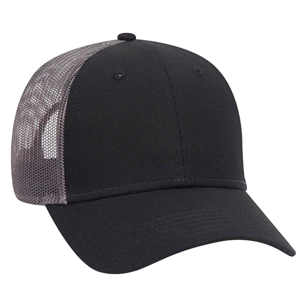 Otto 6 Panel Low Pro Mesh Back Trucker Hat - Otto 6 Panel Low Pro Mesh Back Trucker Hat - Image 12 of 14