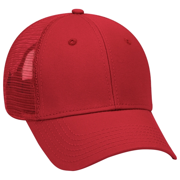 Otto 6 Panel Low Profile Mesh Back Trucker Hat - Otto 6 Panel Low Profile Mesh Back Trucker Hat - Image 3 of 5