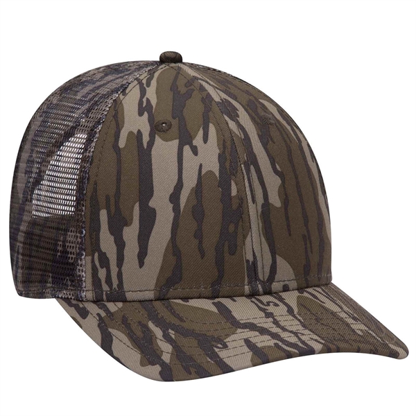 Otto Mossy Oak Camouflage, 6 Panel Low Pro Mesh Back Cap - Otto Mossy Oak Camouflage, 6 Panel Low Pro Mesh Back Cap - Image 1 of 6