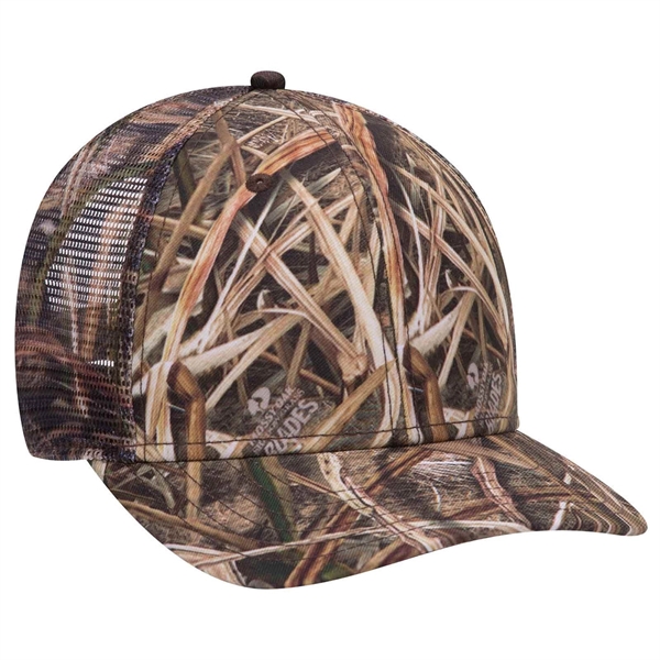 Otto Mossy Oak Camouflage, 6 Panel Low Pro Mesh Back Cap - Otto Mossy Oak Camouflage, 6 Panel Low Pro Mesh Back Cap - Image 4 of 6