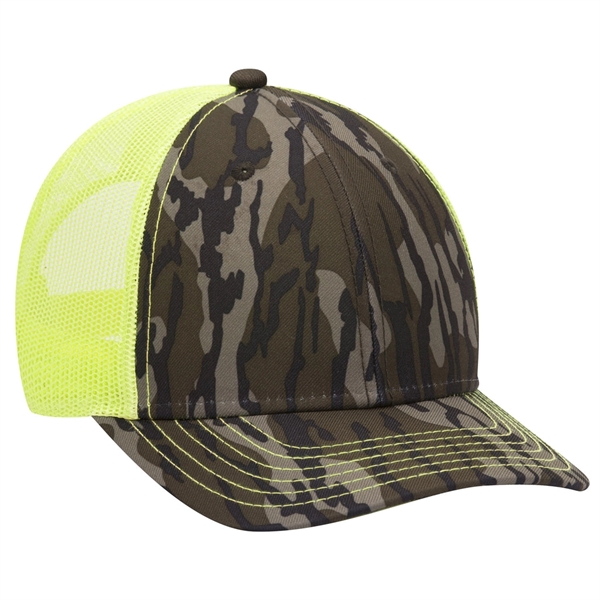 Otto Mossy Oak Camouflage, 6 Panel Low Pro Mesh Back Cap - Otto Mossy Oak Camouflage, 6 Panel Low Pro Mesh Back Cap - Image 2 of 11