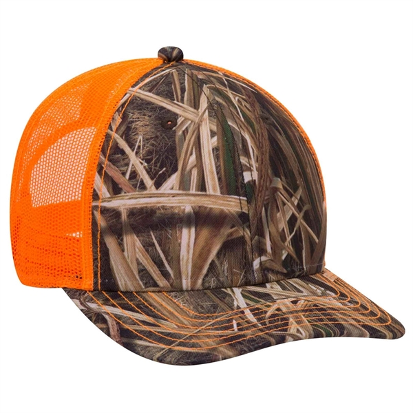 Otto Mossy Oak Camouflage, 6 Panel Low Pro Mesh Back Cap - Otto Mossy Oak Camouflage, 6 Panel Low Pro Mesh Back Cap - Image 7 of 11