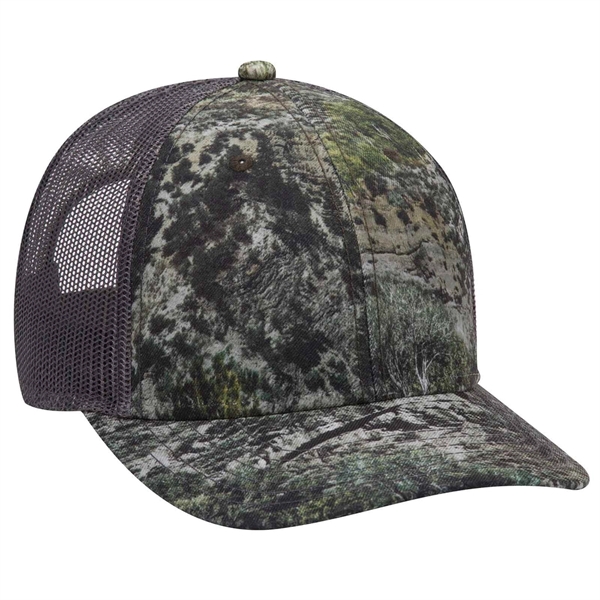 Otto Mossy Oak Camouflage, 6 Panel Low Pro Mesh Back Cap - Otto Mossy Oak Camouflage, 6 Panel Low Pro Mesh Back Cap - Image 9 of 11