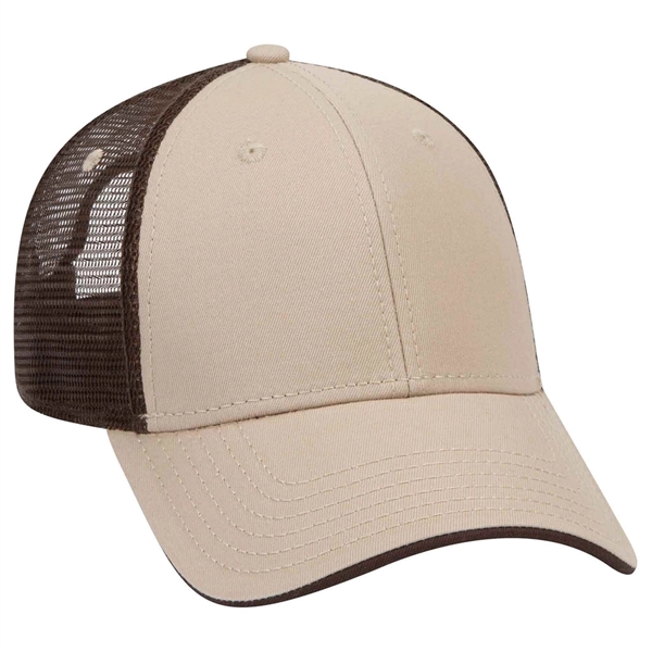 Otto 6 Panel Low Pro Mesh Back Trucker Hat - Otto 6 Panel Low Pro Mesh Back Trucker Hat - Image 1 of 5