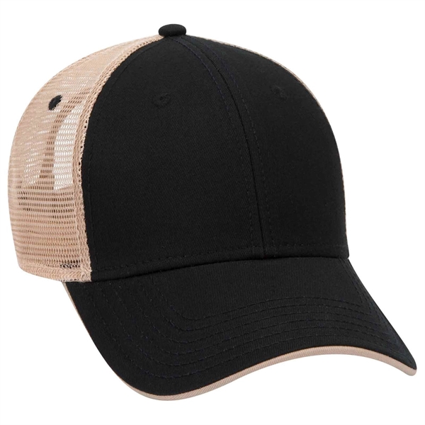 Otto 6 Panel Low Pro Mesh Back Trucker Hat - Otto 6 Panel Low Pro Mesh Back Trucker Hat - Image 3 of 5