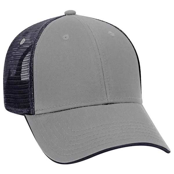 Otto 6 Panel Low Pro Mesh Back Trucker Hat - Otto 6 Panel Low Pro Mesh Back Trucker Hat - Image 5 of 5