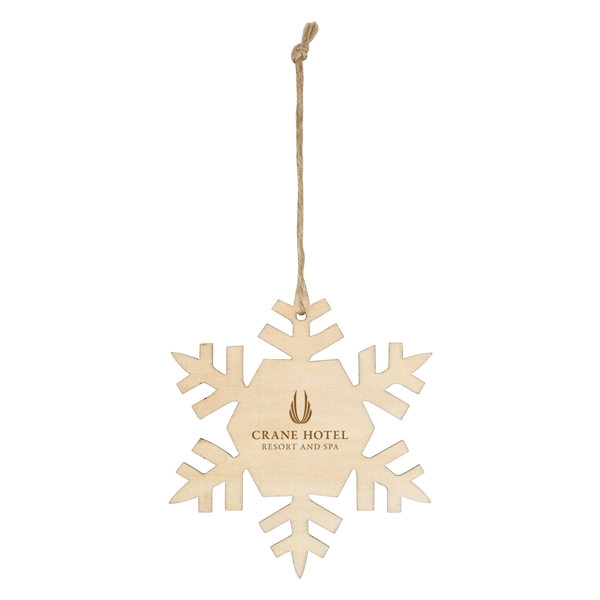 Wood Ornament - Snowflake - Wood Ornament - Snowflake - Image 1 of 1