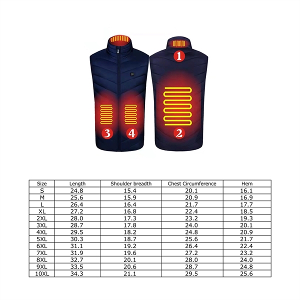 Solid Color Heat Vest - Solid Color Heat Vest - Image 1 of 4
