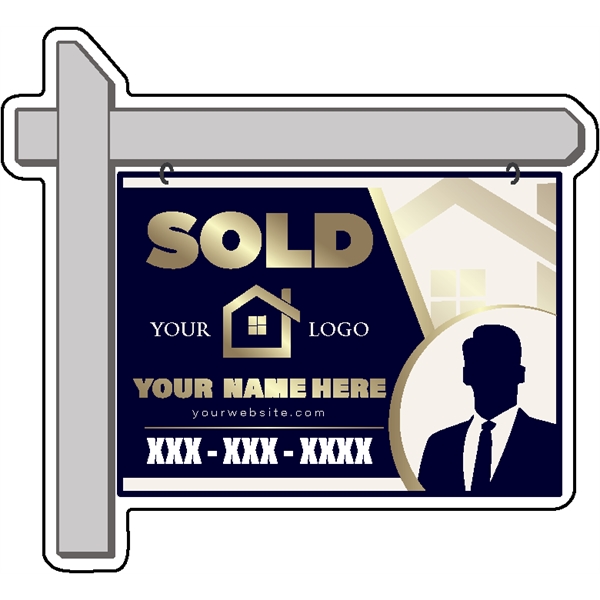 Stock Shape 1/4" Acrylic Magnet -USA Made - Stock Shape 1/4" Acrylic Magnet -USA Made - Image 1 of 1