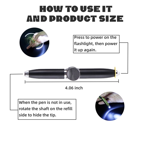 Fidget Spinner Pen - Fidget Spinner Pen - Image 3 of 5