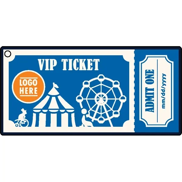 Stock Shape Acrylic Key Tags - Stock Shape Acrylic Key Tags - Image 0 of 1