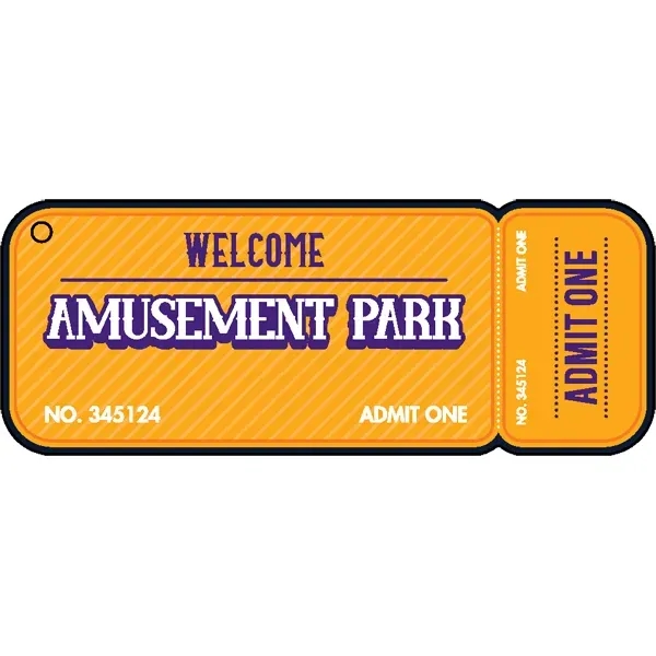 Stock Shape Acrylic Key Tags - Stock Shape Acrylic Key Tags - Image 1 of 1