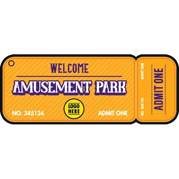 Stock Shape Acrylic Key Tags - Stock Shape Acrylic Key Tags - Image 0 of 1