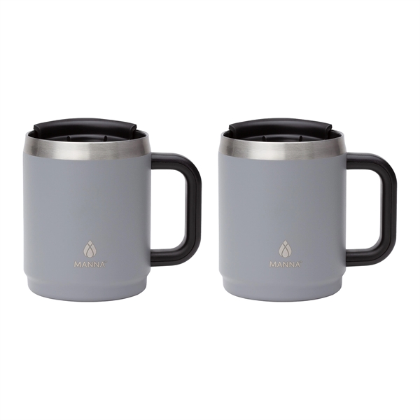 Manna™ Boulder Two-Piece Camping Mug Gift Set - Manna™ Boulder Two-Piece Camping Mug Gift Set - Image 12 of 22