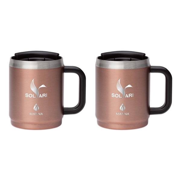 Manna™ Boulder Two-Piece Camping Mug Gift Set - Manna™ Boulder Two-Piece Camping Mug Gift Set - Image 15 of 22