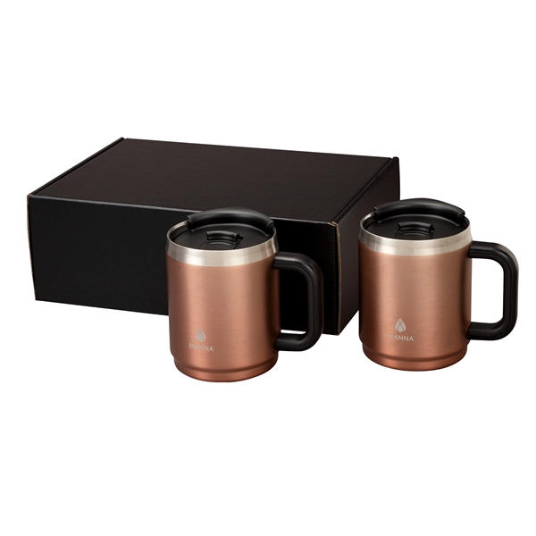 Manna™ Boulder Two-Piece Camping Mug Gift Set - Manna™ Boulder Two-Piece Camping Mug Gift Set - Image 18 of 22