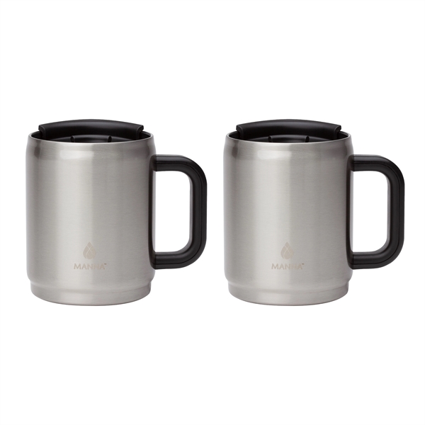 Manna™ Boulder Two-Piece Camping Mug Gift Set - Manna™ Boulder Two-Piece Camping Mug Gift Set - Image 20 of 22