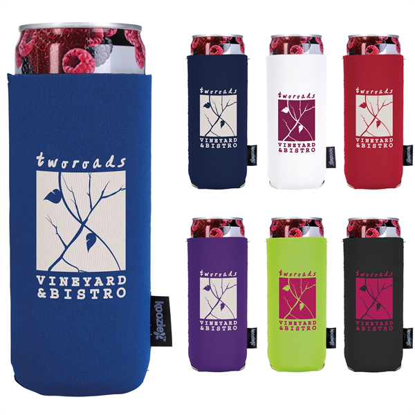 Koozie® Slim Collapsible Neoprene Can Cooler - Koozie® Slim Collapsible Neoprene Can Cooler - Image 0 of 10