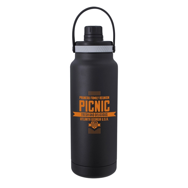 Energetic Vacuum Sport Bottle with Hanger - 33 oz. - Energetic Vacuum Sport Bottle with Hanger - 33 oz. - Image 0 of 9