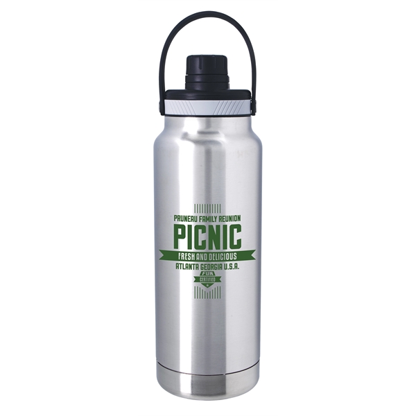 Energetic Vacuum Sport Bottle with Hanger - 33 oz. - Energetic Vacuum Sport Bottle with Hanger - 33 oz. - Image 2 of 9