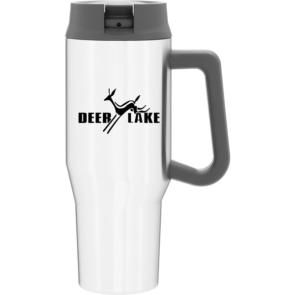 32 oz Terrain Stainless Insulated Travel Mug w/Straw - 32 oz Terrain Stainless Insulated Travel Mug w/Straw - Image 0 of 41