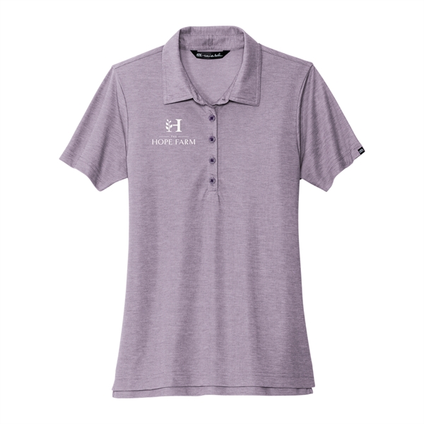 TravisMathew Ladies Oceanside Heather Polo - TravisMathew Ladies Oceanside Heather Polo - Image 0 of 6