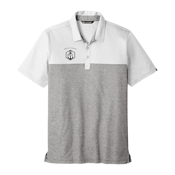 TravisMathew Oceanside Blocked Polo - TravisMathew Oceanside Blocked Polo - Image 0 of 4