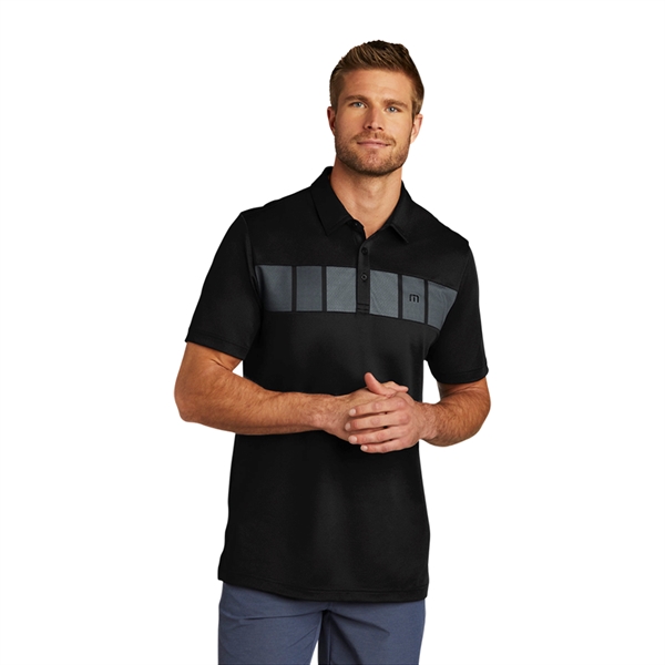 TravisMathew Cabana Chest Stripe Polo - TravisMathew Cabana Chest Stripe Polo - Image 0 of 4