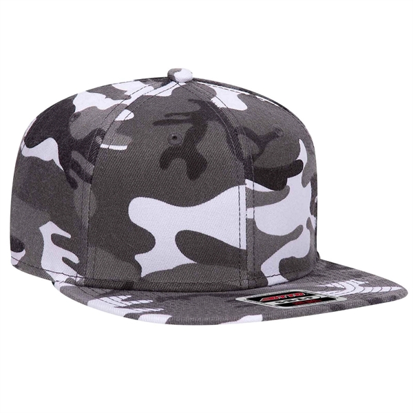 Otto 6 Panel Mid Pro Snapback Hat - Otto 6 Panel Mid Pro Snapback Hat - Image 1 of 8