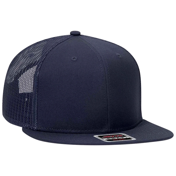 Otto Six Panel Mid Profile Mesh Back Trucker Cap - Otto Six Panel Mid Profile Mesh Back Trucker Cap - Image 6 of 18