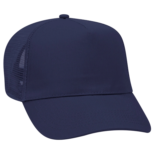 Otto 5 Panel Mid Profile Mesh Back Trucker Value Hat - Otto 5 Panel Mid Profile Mesh Back Trucker Value Hat - Image 5 of 6