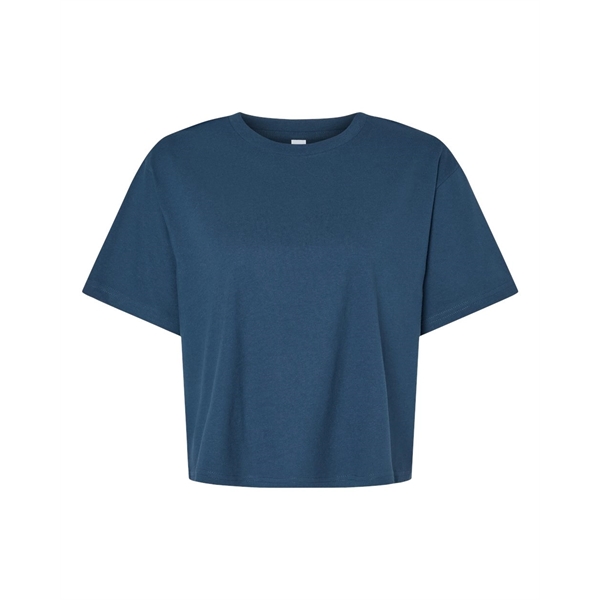 American Apparel Women's Fine Jersey Boxy Tee - American Apparel Women's Fine Jersey Boxy Tee - Image 1 of 10