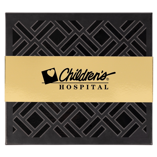 Gourmet Chocolate Truffles Gift Box Gold Band - 20 pc - Gourmet Chocolate Truffles Gift Box Gold Band - 20 pc - Image 6 of 6