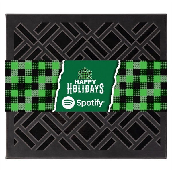 Gourmet Chocolate Truffles Gift Box w/ Full Color Band - 20 - Gourmet Chocolate Truffles Gift Box w/ Full Color Band - 20 - Image 6 of 6