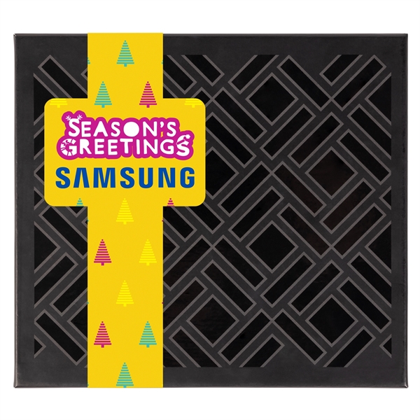 Gourmet Chocolate Truffles Gift Box w/ Square Band - 20 pc - Gourmet Chocolate Truffles Gift Box w/ Square Band - 20 pc - Image 6 of 6