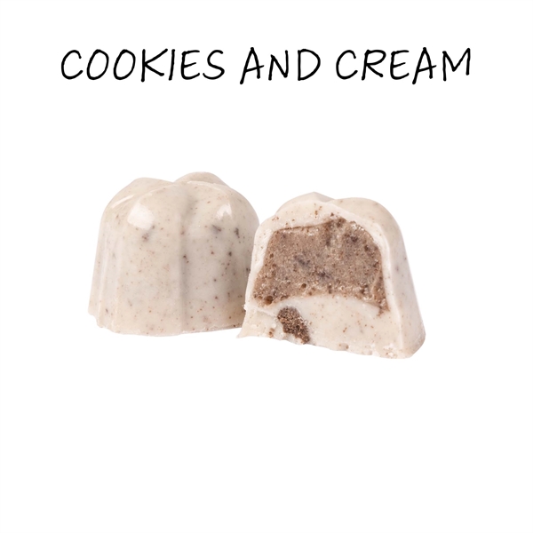 Gourmet Chocolate Truffles Gift Box Silver Band - 40 pc - Gourmet Chocolate Truffles Gift Box Silver Band - 40 pc - Image 1 of 6