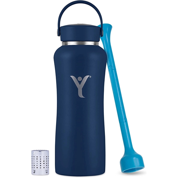 DYLN Alkaline Water Bottle with Wide Mouth Cap 32 oz - DYLN Alkaline Water Bottle with Wide Mouth Cap 32 oz - Image 5 of 10