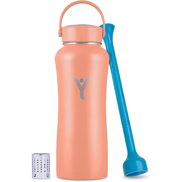 DYLN Alkaline Water Bottle with Wide Mouth Cap 32 oz - DYLN Alkaline Water Bottle with Wide Mouth Cap 32 oz - Image 6 of 10