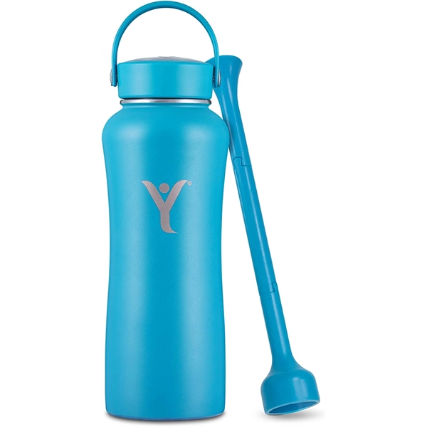 DYLN Alkaline Water Bottle with Wide Mouth Cap 32 oz - DYLN Alkaline Water Bottle with Wide Mouth Cap 32 oz - Image 9 of 10