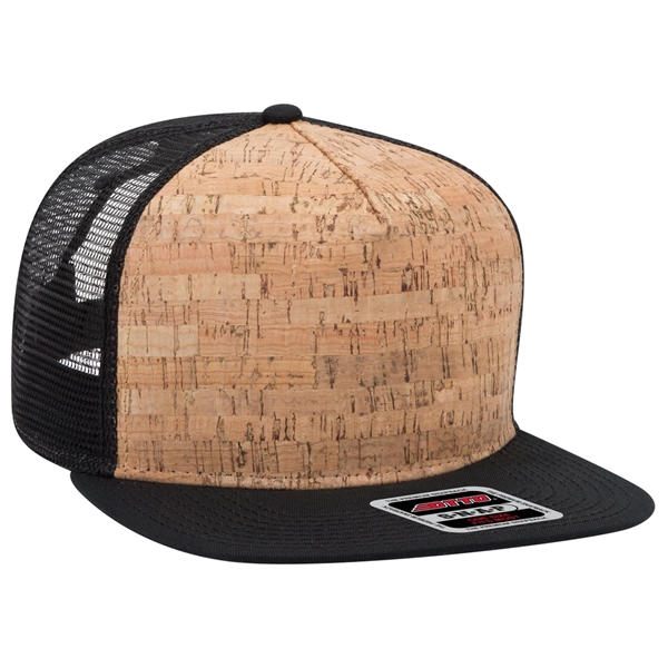 Otto 5-Panel Cork Trucker Snapback Hat - Otto 5-Panel Cork Trucker Snapback Hat - Image 2 of 4