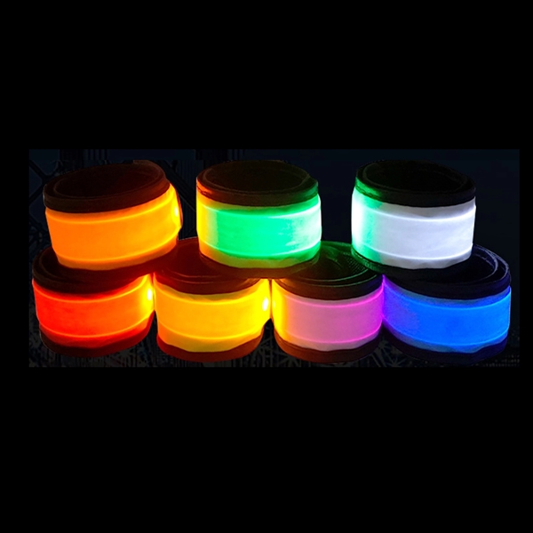 LED Lighted Safety Slap Arm Brand - LED Lighted Safety Slap Arm Brand - Image 1 of 8