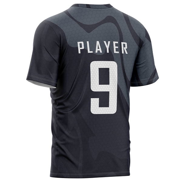 Unisex 160 GSM Football Mesh Performance Half Sleeve T-Shirt - Unisex 160 GSM Football Mesh Performance Half Sleeve T-Shirt - Image 1 of 3