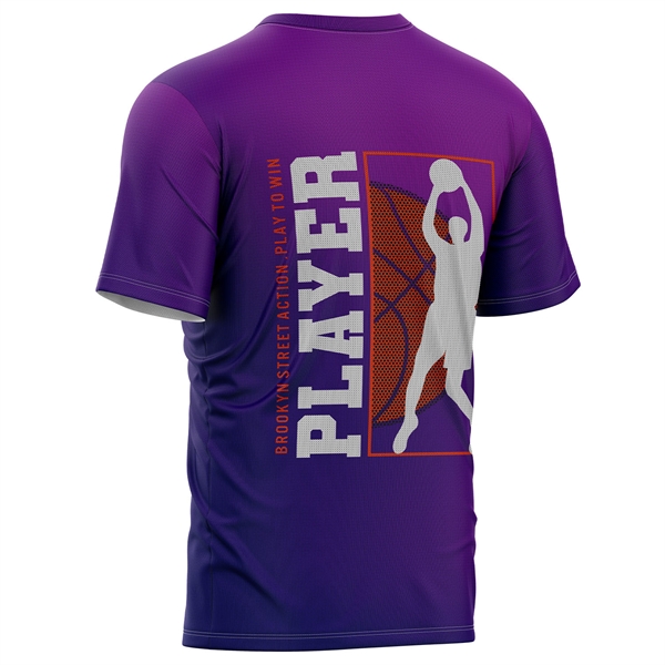 Unisex 150 GSM Short Hole Mesh Performance T-Shirt - Unisex 150 GSM Short Hole Mesh Performance T-Shirt - Image 1 of 3