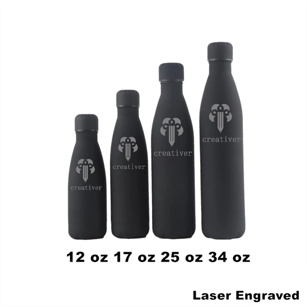12/17 oz Double Wall Vacuum Insulated Metal Water Bottle - 12/17 oz Double Wall Vacuum Insulated Metal Water Bottle - Image 3 of 42