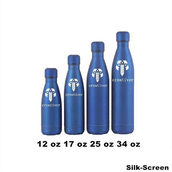 12/17 oz Double Wall Vacuum Insulated Metal Water Bottle - 12/17 oz Double Wall Vacuum Insulated Metal Water Bottle - Image 4 of 42