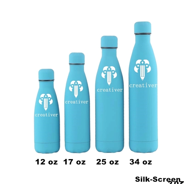 12/17 oz Double Wall Vacuum Insulated Metal Water Bottle - 12/17 oz Double Wall Vacuum Insulated Metal Water Bottle - Image 25 of 42