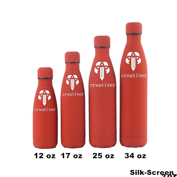 12/17 oz Double Wall Vacuum Insulated Metal Water Bottle - 12/17 oz Double Wall Vacuum Insulated Metal Water Bottle - Image 34 of 42